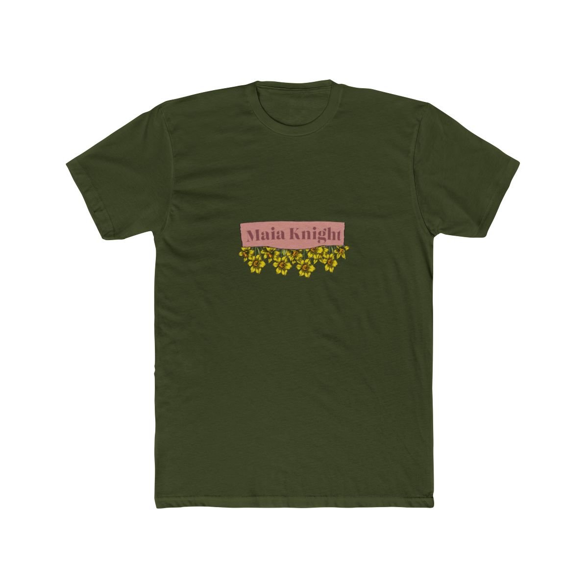 Maia Knight Flowers T Shirt - Floral Influencer Fan Gift - alternate angle 5, merchandise