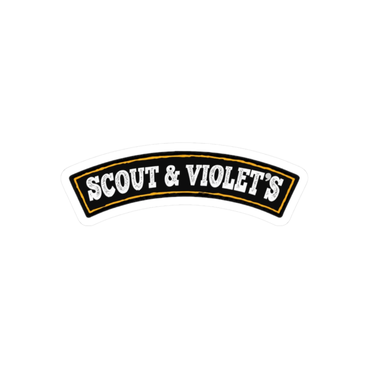 Scout and Violet Whimsical Pets Sticker | Cute Vinyl Decal - alternate angle 3, merchandise