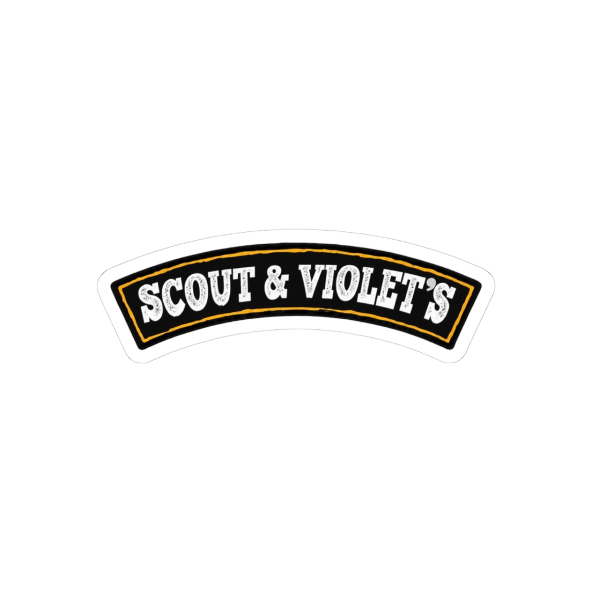 Scout and Violet Whimsical Pets Sticker | Cute Vinyl Decal