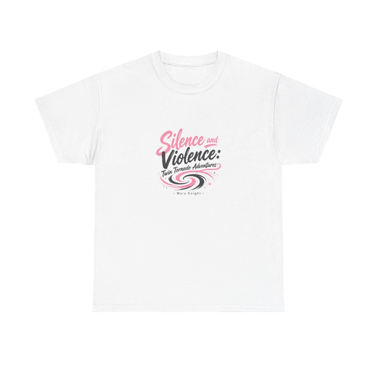 Maia Knight "Silence and Violence: Twin Tornado Adventures" Unisex Tee