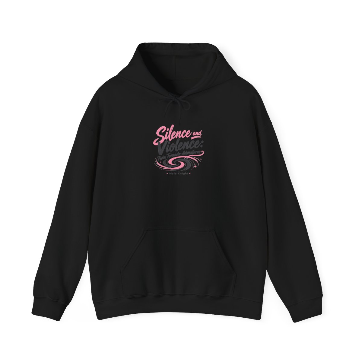 Maia Knight "Silence and Violence: Twin Tornado Adventures" Hoodie - alternate angle 4, merchandise