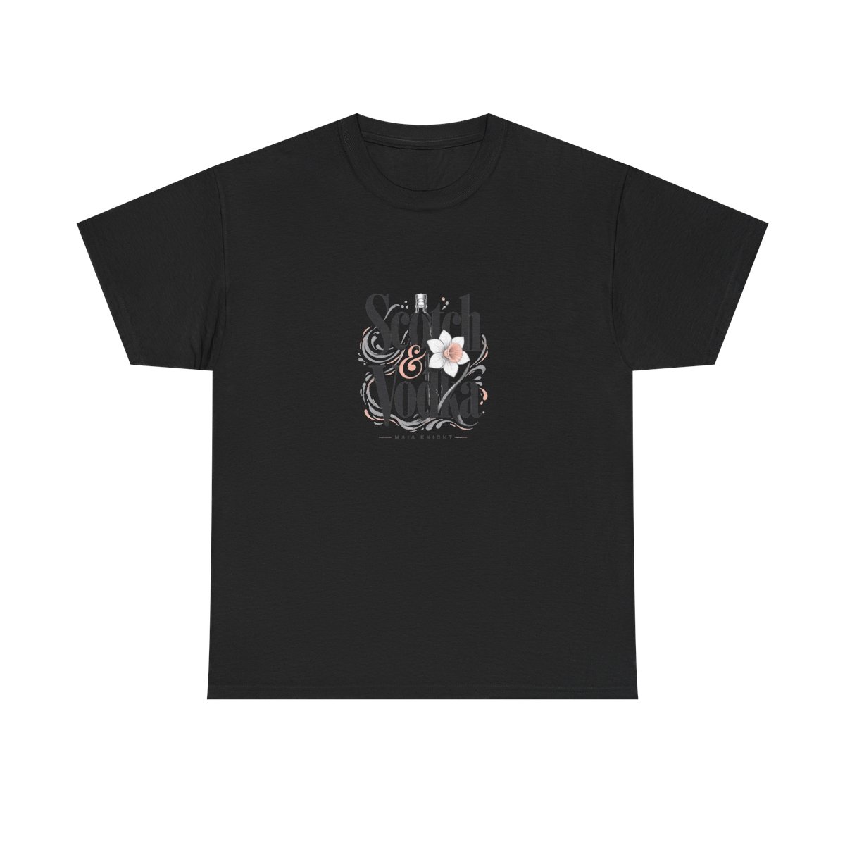 Maia Knight "Scotch & Vodka" Unisex Tee - alternate angle 2, merchandise