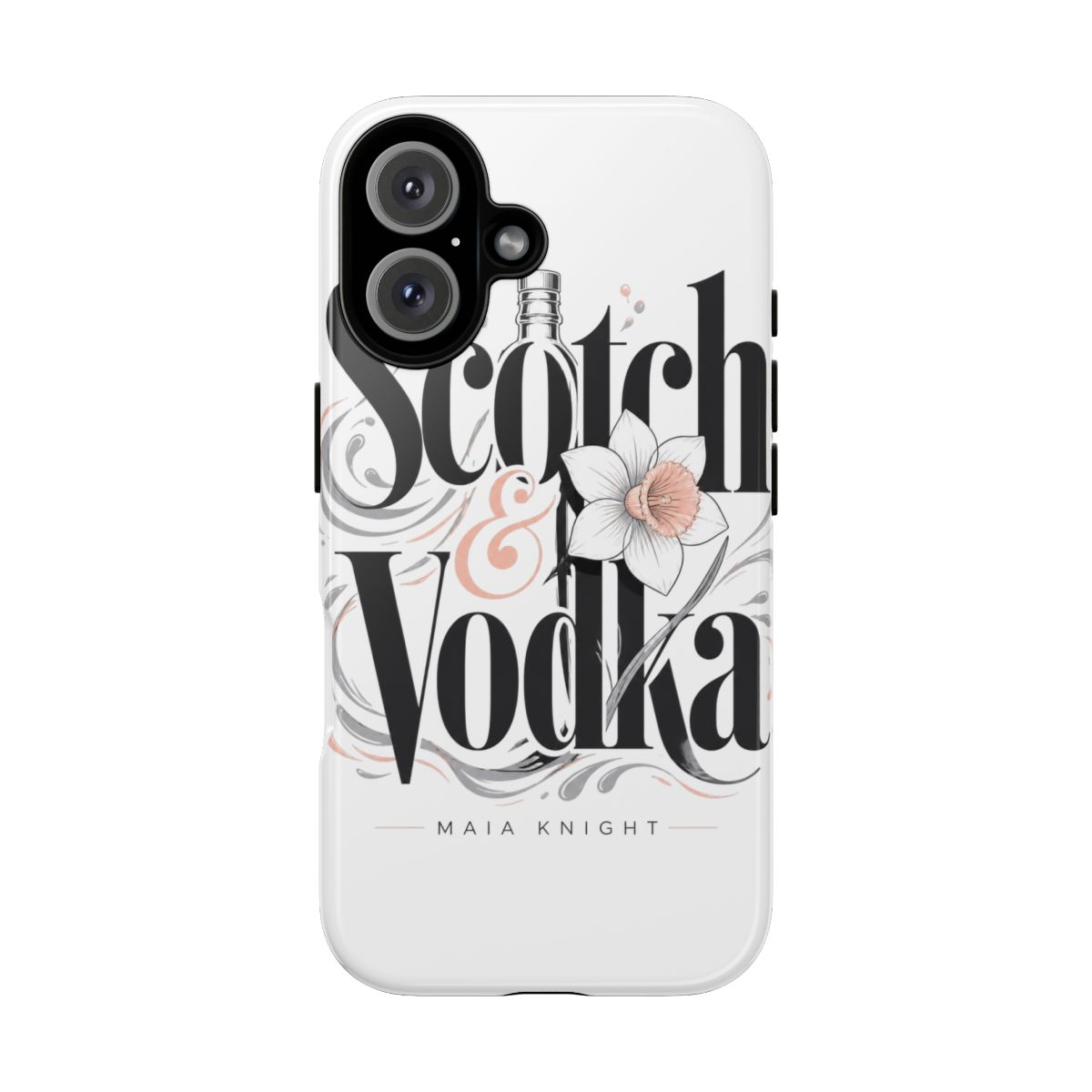 Maia Knight "Scotch & Vodka" Phone Case - alternate angle 2, merchandise