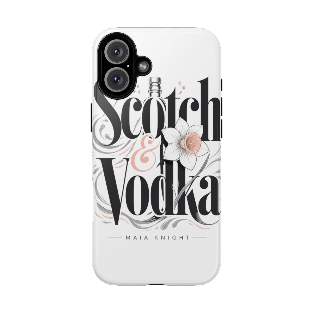 Maia Knight "Scotch & Vodka" Phone Case - alternate angle 3, merchandise