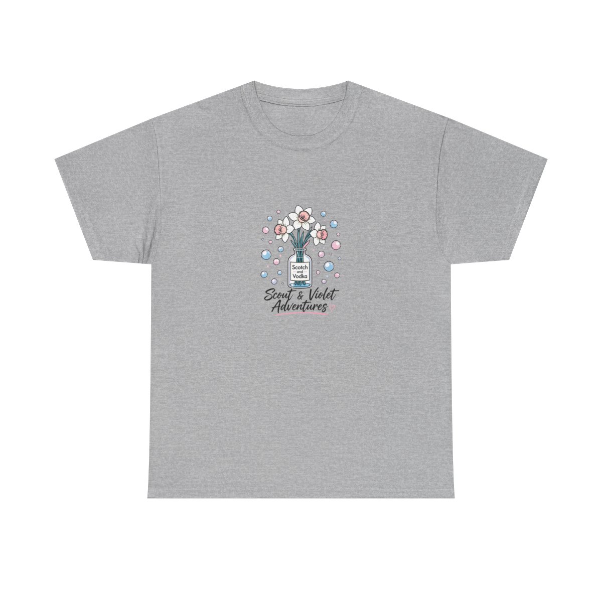 Maia Knight "Scotch and Vodka" Unisex Tee - alternate angle 4, merchandise