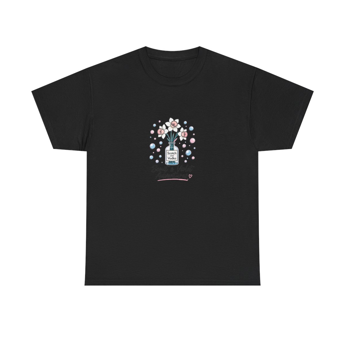 Maia Knight "Scotch and Vodka" Unisex Tee - alternate angle 3, merchandise