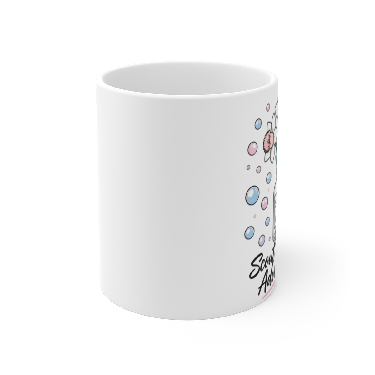Maia Knight "Scotch and Vodka" White Mug - alternate angle 1, merchandise