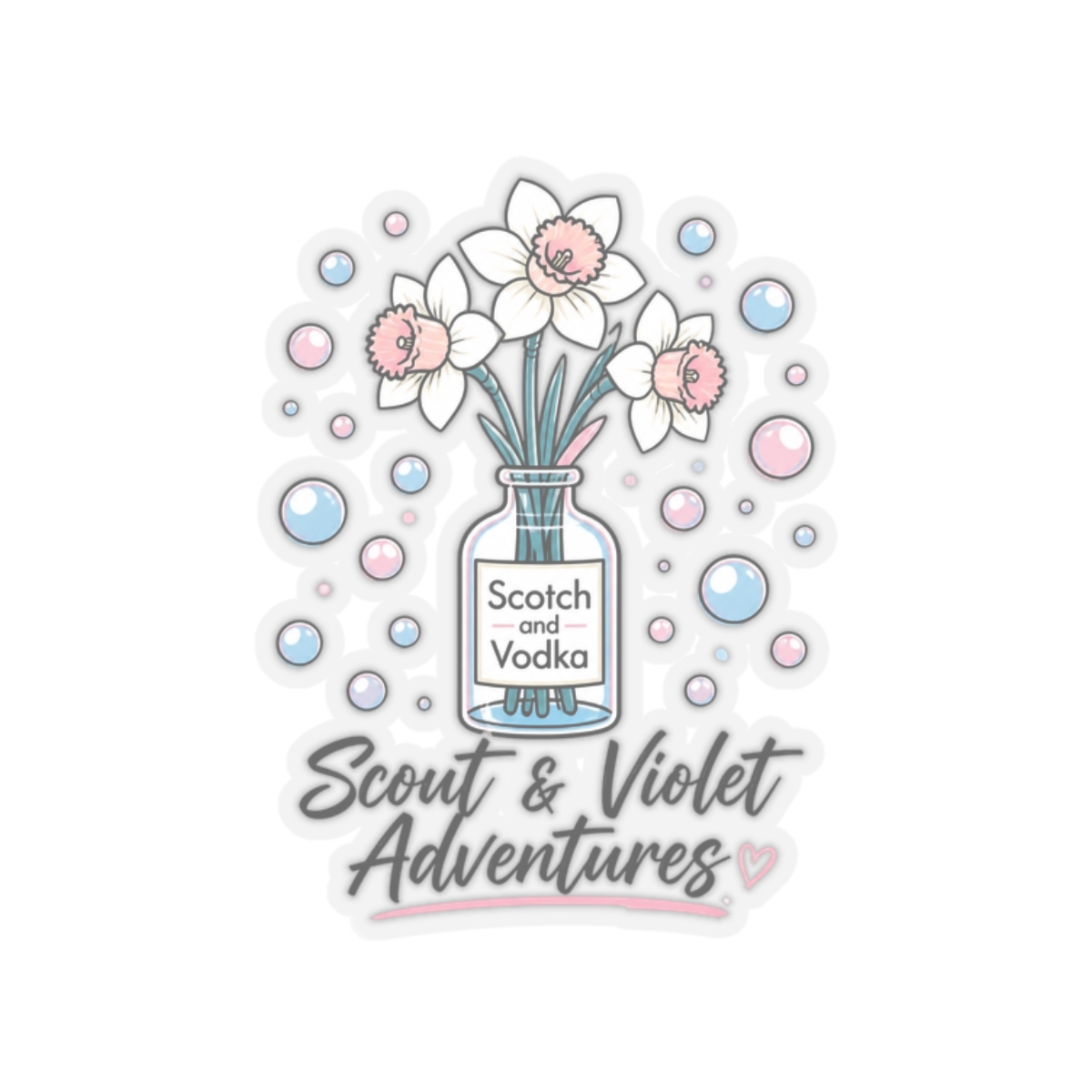 Maia Knight "Scotch and Vodka" Sticker