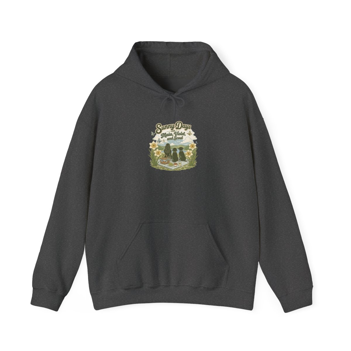 Maia Knight "Sunny Days with Maia, Violet, and Scout" Hoodie - Official Hoodies merchandise