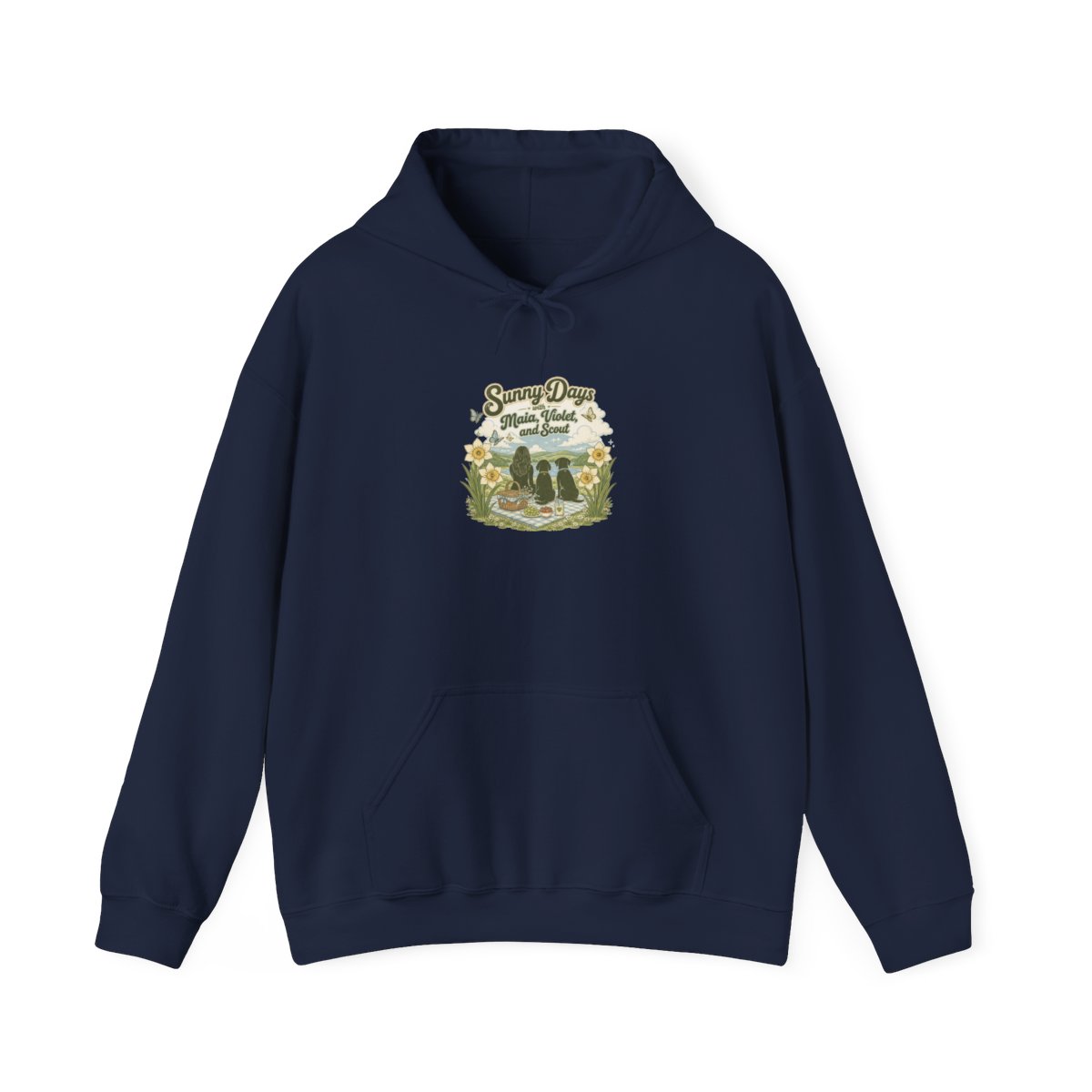 Maia Knight "Sunny Days with Maia, Violet, and Scout" Hoodie - alternate angle 5, merchandise