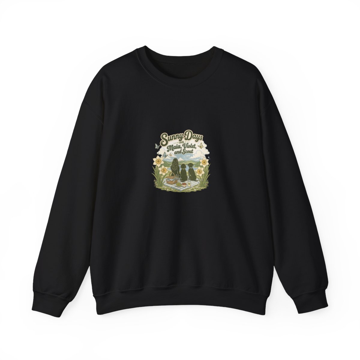 Maia Knight "Sunny Days with Maia, Violet, and Scout" Crewneck